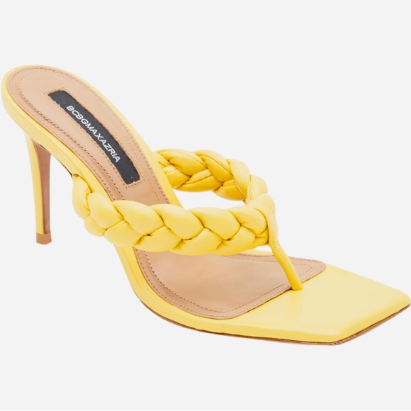 BCBGMaxAzria Shoes Bcbgmaxazria Womens Bella Braided Leather Mule